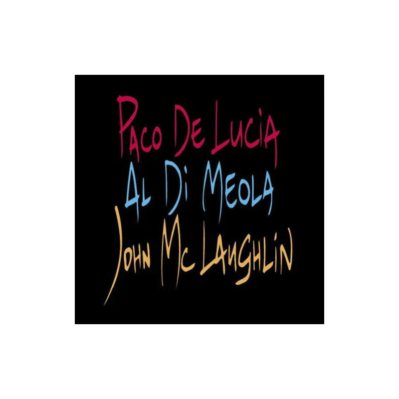 Paco De Lucia, Di Meola, Mc Laughlin -guitar Trio Vinilo Mus Estándar