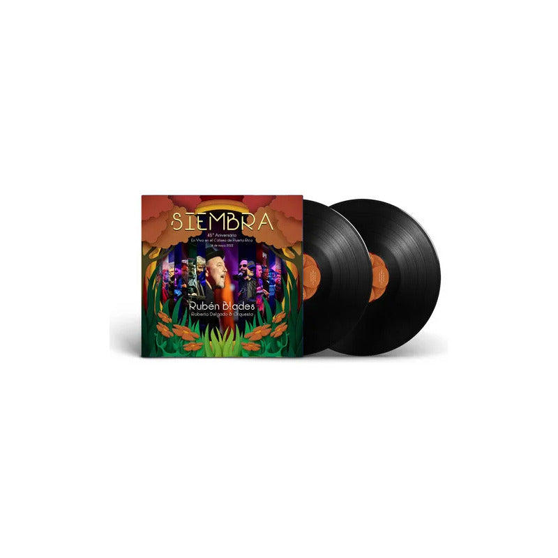 Rubén Blades - Siembra 45th. Aniv. En Vivo  2 Lp - Mus Estándar