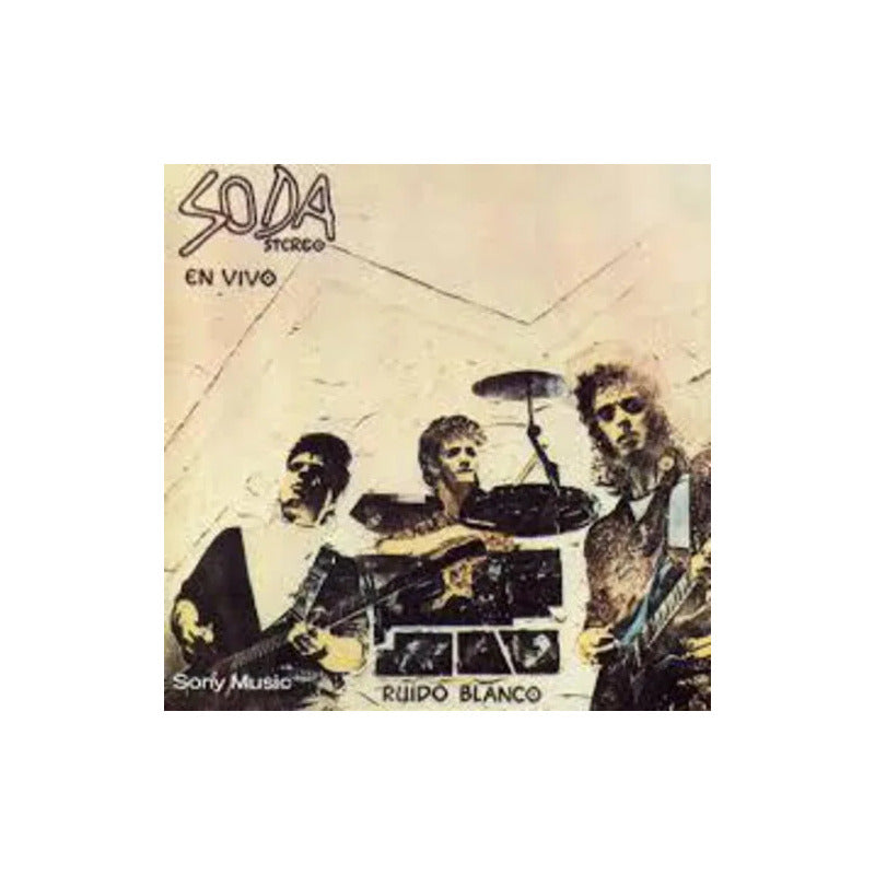 Soda Stereo -  Ruido Blanco Vinilo Mus Estándar
