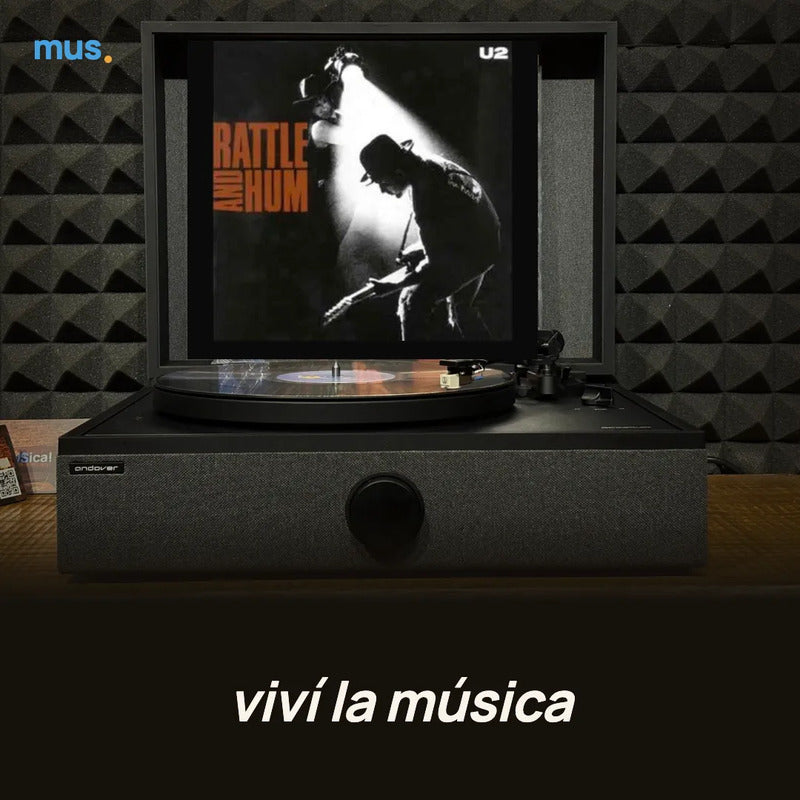 U2 - Rattle And Hum - 2 Lp - Vinilo Mus Estándar
