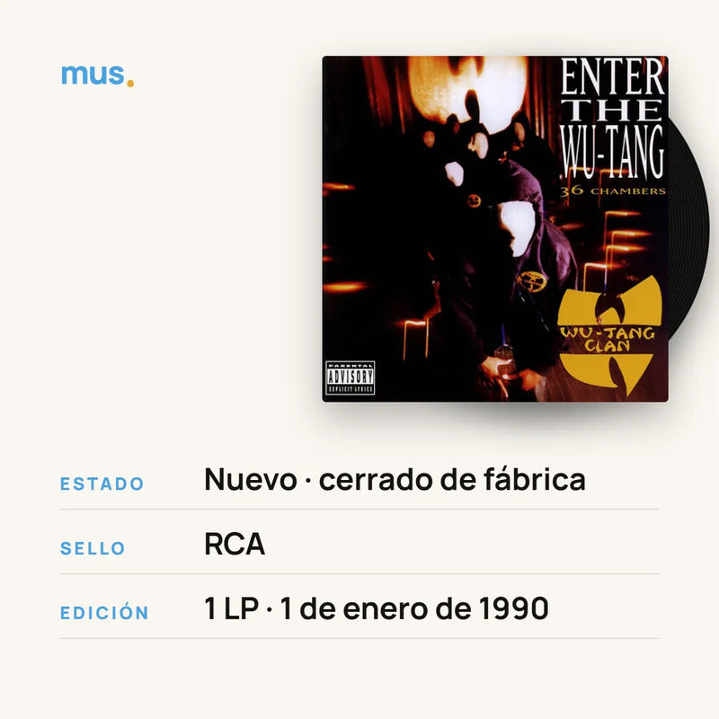 Wu-tang Clan – Enter Wu-tang