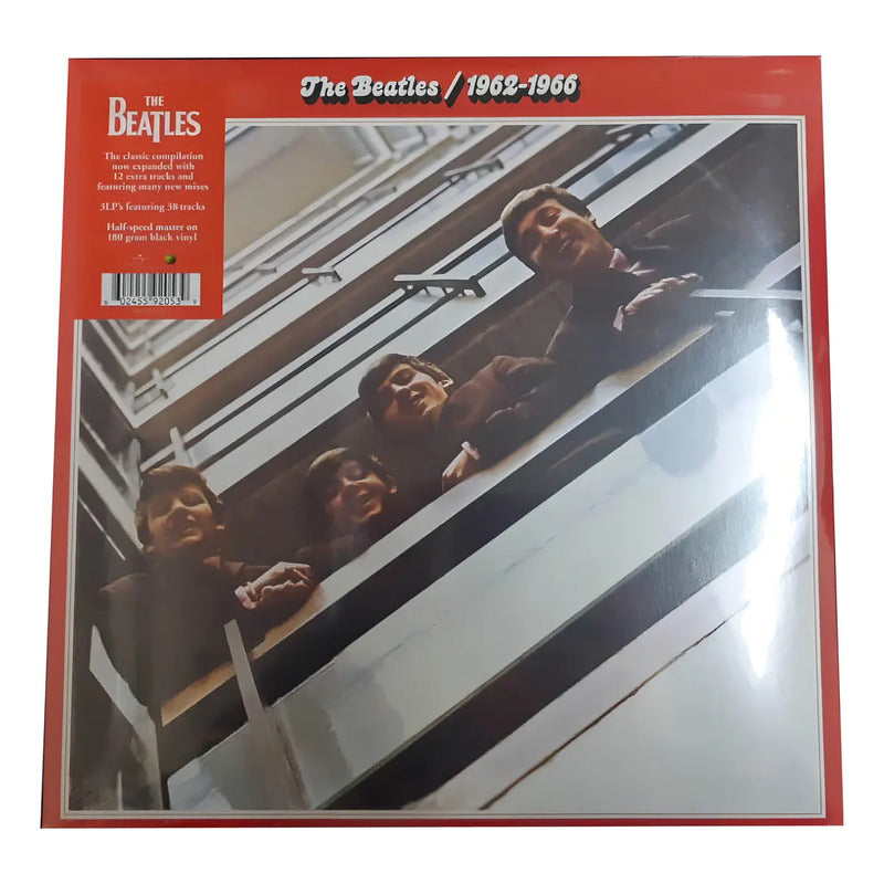 Álbum En Vinilo The Beatles 1962 - 1966 Expanded Red 2023: Pack De 3 Lps Estándar