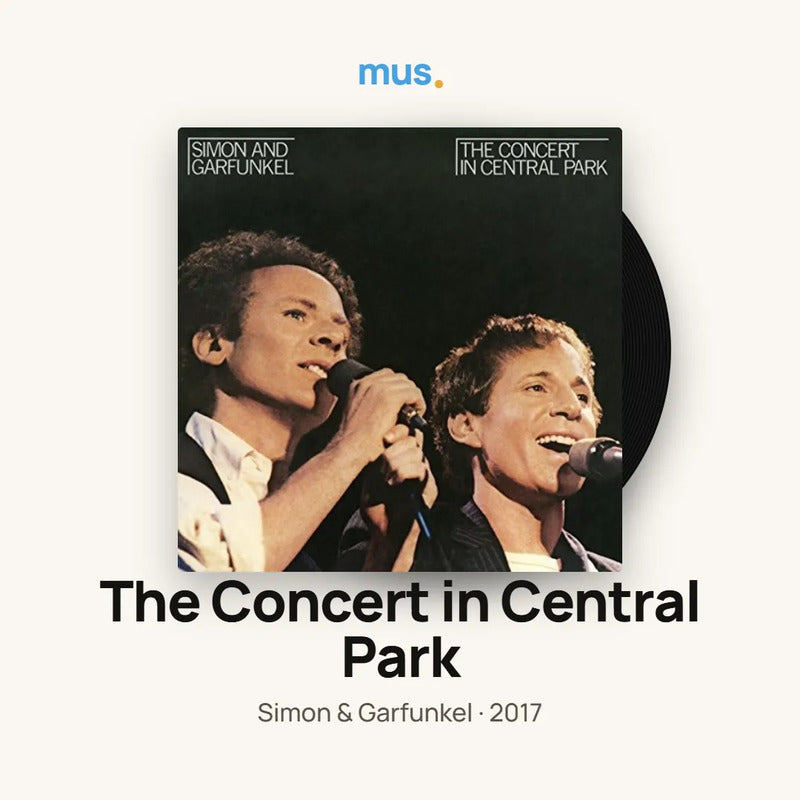 Simon & Garfunkel -  Concert In Central Park - Vinilo Mus Estándar