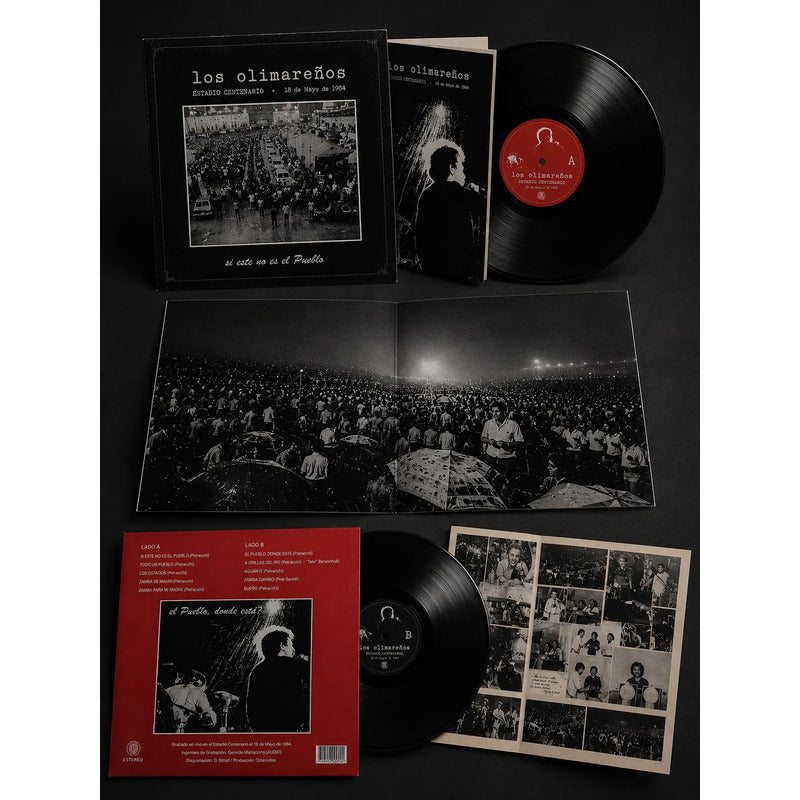 Los Olimareños - Estadio Centenario 1984 - Vinilo Mus Edición Limitada