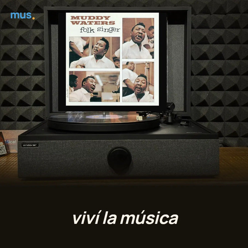 Muddy Waters - Cantante De Música Folk - Vinilo Mus Estándar