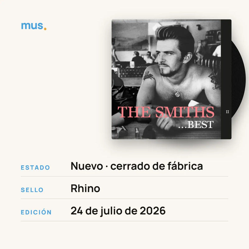 The Smiths -  Best...ii - Vinilo Mus Estándar