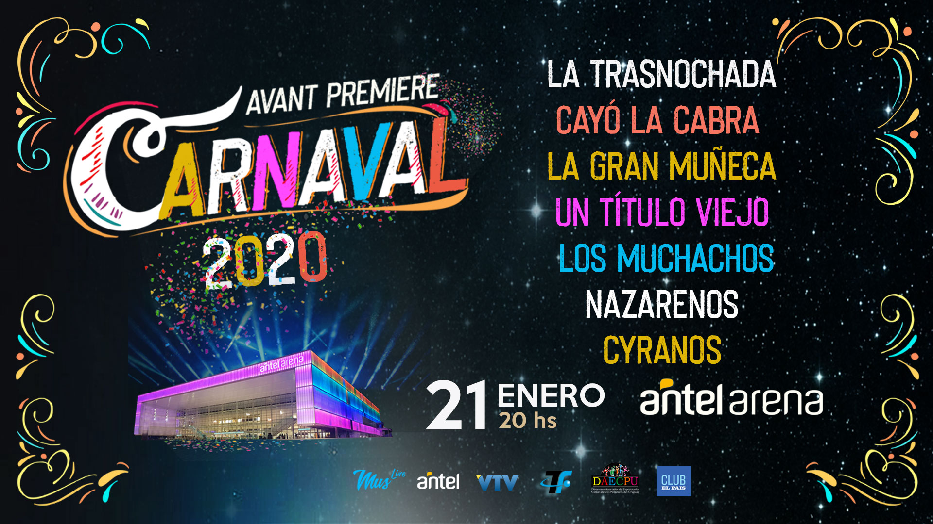 MUS Live - Carnaval 2020 Avant Premiere